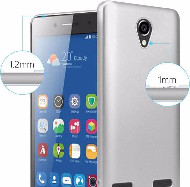 Actual product image Cadorabo TPU Matt Metallic Cover (ZTE Blade L7)