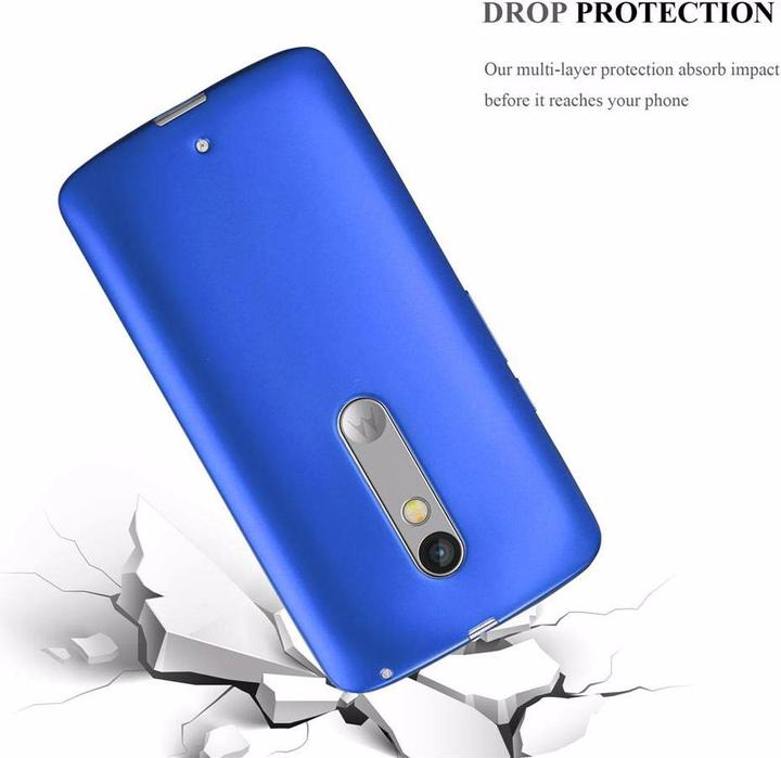Produktbild Cadorabo TPU Matt Metallic Cover (Motorola Moto X Play)