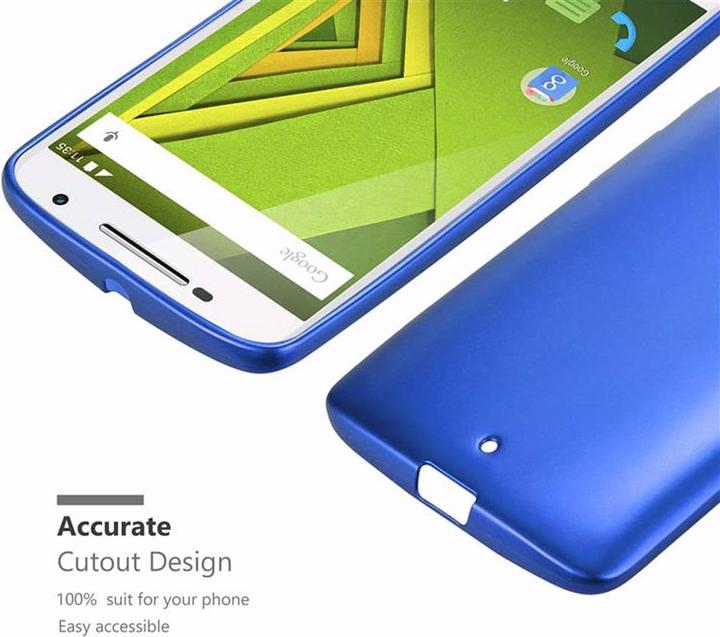 Produktbild Cadorabo TPU Matt Metallic Cover (Motorola Moto X Play)