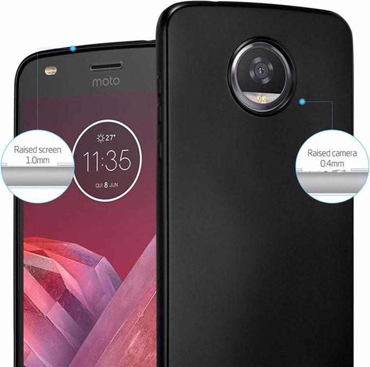 Immagine prodotto Cadorabo Copertura metallica opaca in TPU (Motorola Moto Z2 Force, Motorola Moto Z2 Play)