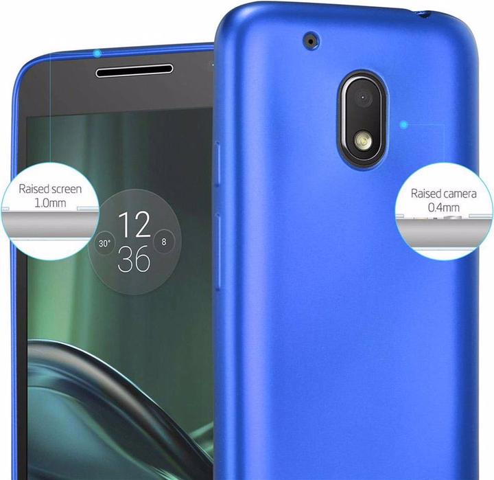 Produktbild Cadorabo TPU Matt Metallic Cover (Motorola Moto G4 Play)