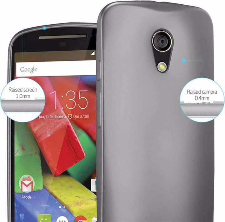 Immagine prodotto Cadorabo Copertura metallica opaca in TPU (Motorola Moto G2 (seconda generazione))