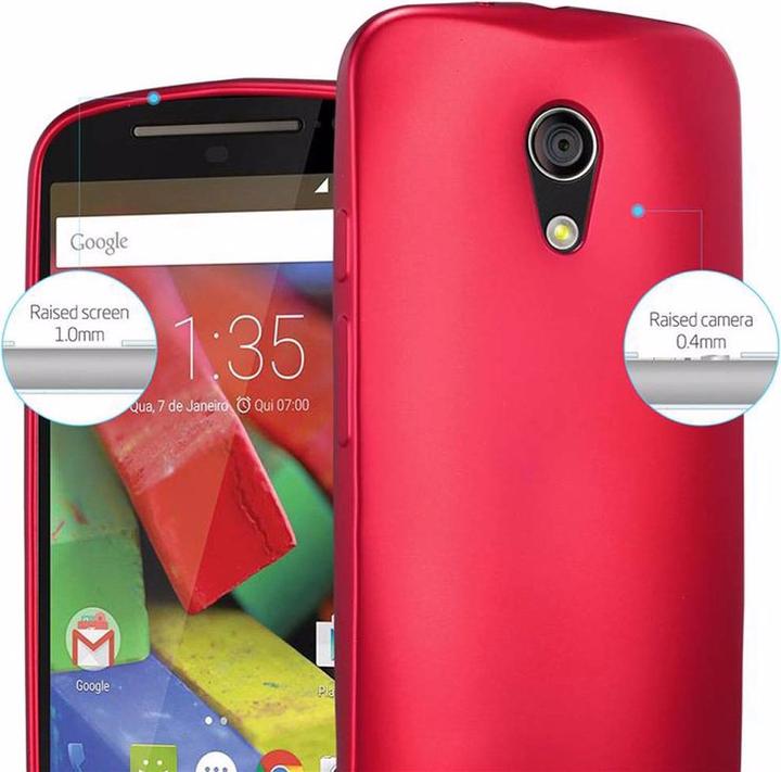 Immagine prodotto Cadorabo Copertura metallica opaca in TPU (Motorola Moto G2 (seconda generazione))