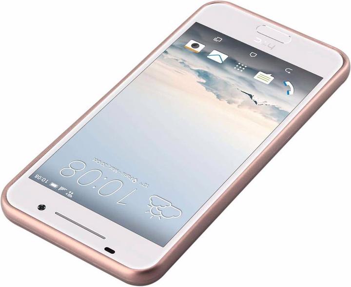 Actual product image Cadorabo TPU Matt Metallic Cover (HTC One A9)