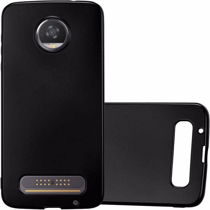 Actual product image Cadorabo TPU Matt Metallic Cover (Motorola Moto Z2)
