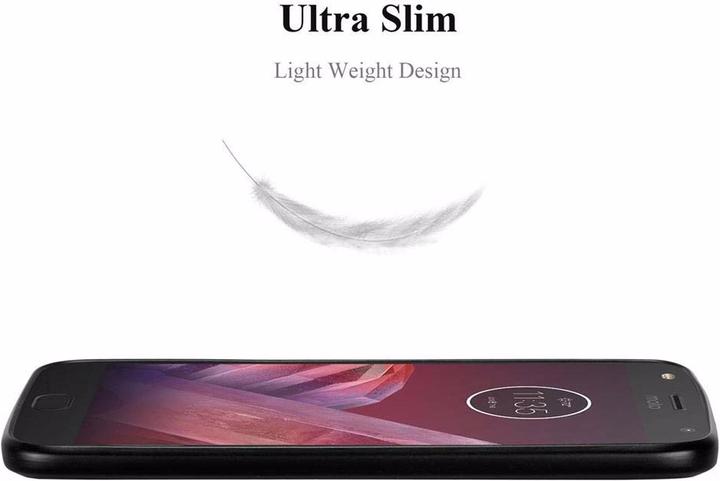 Actual product image Cadorabo TPU Matt Metallic Cover (Motorola Moto Z2)