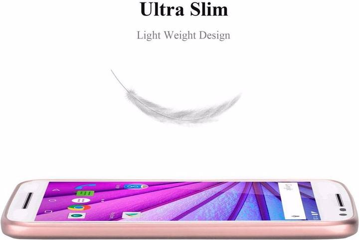 Actual product image Cadorabo TPU Matt Metallic Cover (Motorola Moto G3)