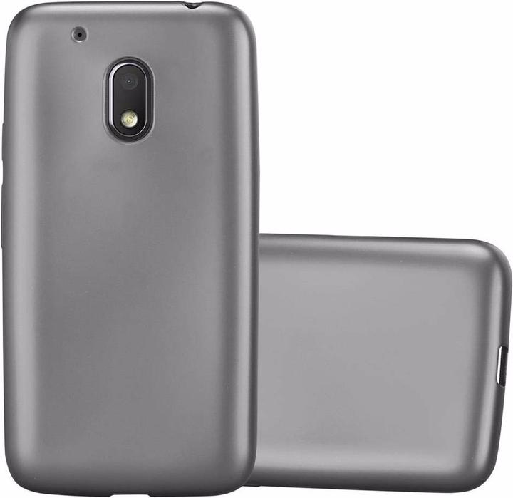 Actual product image Cadorabo TPU Matt Metallic Cover (Motorola Moto G4 Play)