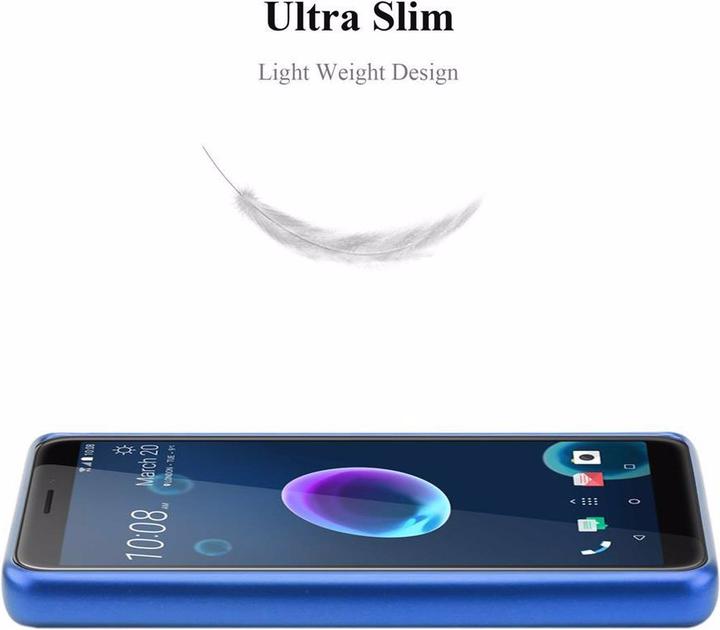 Actual product image Cadorabo TPU Matt Metallic Cover (HTC Desire 12)