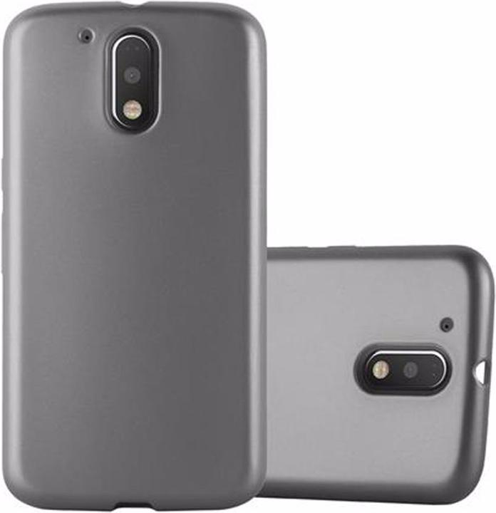 Actual product image Cadorabo TPU Matt Metallic Cover (Motorola Moto G4, Motorola Moto G4 Plus)