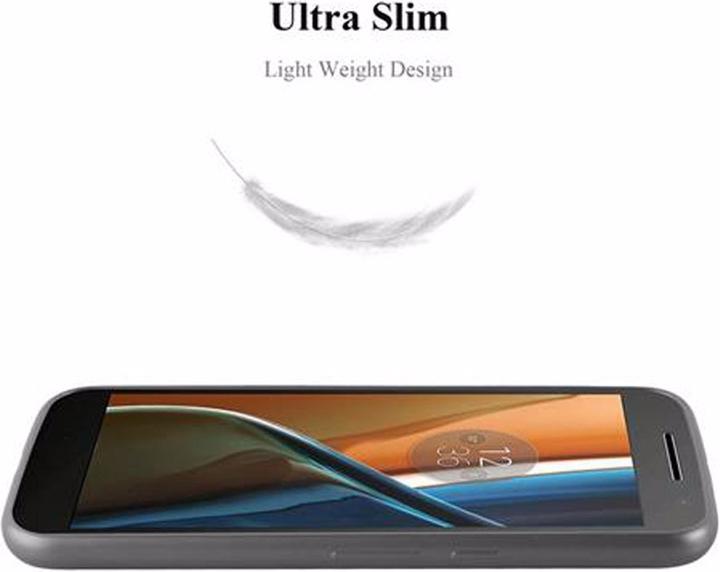Actual product image Cadorabo TPU Matt Metallic Cover (Motorola Moto G4, Motorola Moto G4 Plus)