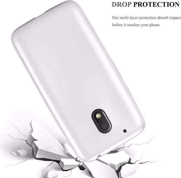 Actual product image Cadorabo TPU Matt Metallic Cover (Motorola Moto G4 Play)