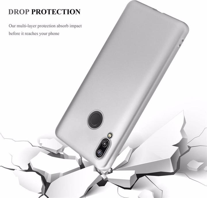 Image du produit Cadorabo Couverture métallique mate TPU (Huawei Nova 3E)