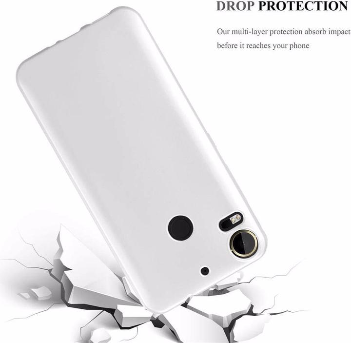 Actual product image Cadorabo TPU Matt Metallic Cover (HTC Desire 10 Pro)