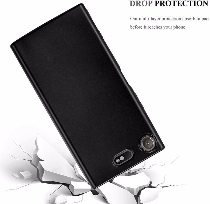 Produktbild Cadorabo TPU Matt Metallic Cover (Sony Xperia XZ1 Compact)