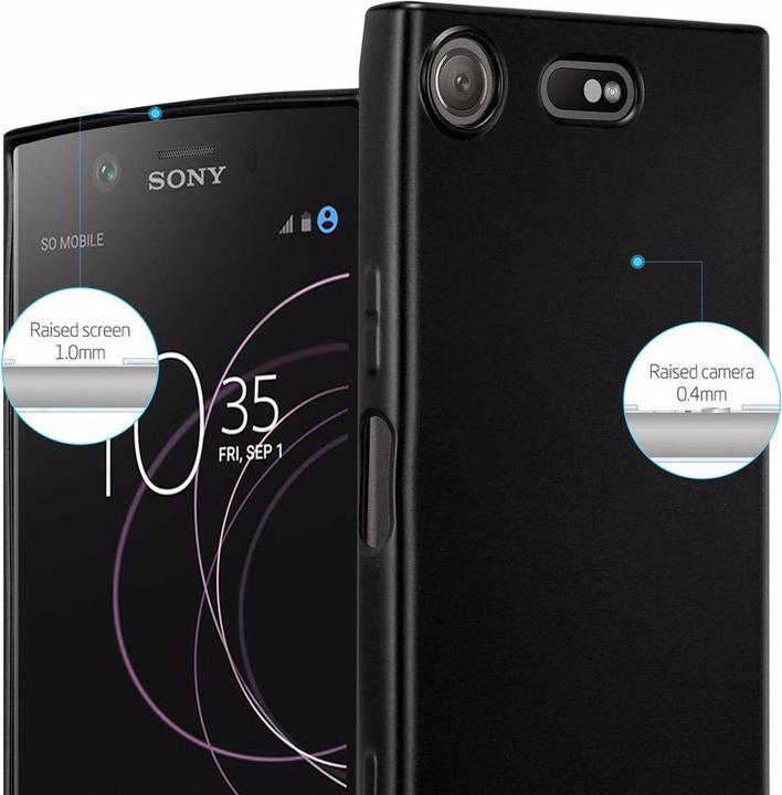 Produktbild Cadorabo TPU Matt Metallic Cover (Sony Xperia XZ1 Compact)