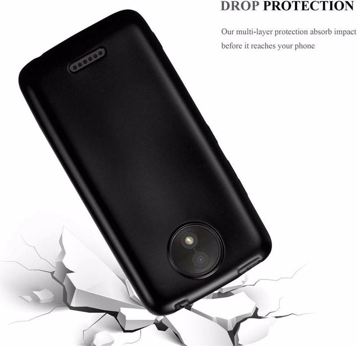 Image du produit Cadorabo Couverture métallique mate TPU (Motorola Moto C Plus)
