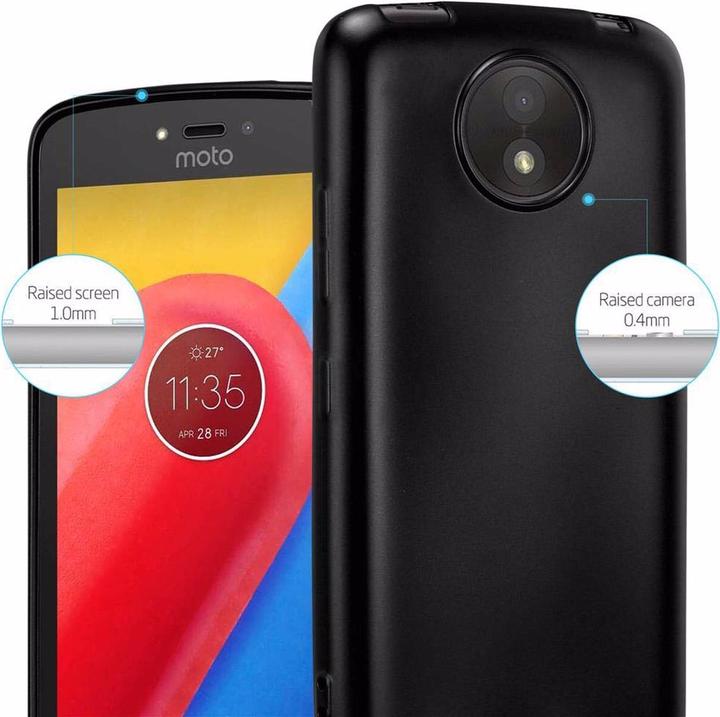 Image du produit Cadorabo Couverture métallique mate TPU (Motorola Moto C Plus)