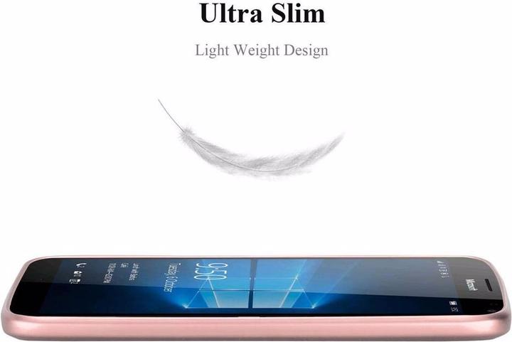 Actual product image Cadorabo TPU Matt Metallic Cover (Nokia Lumia 950 XL)