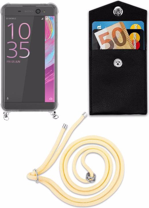 Produktbild Cadorabo TPU Handy Kette SILBER Cover