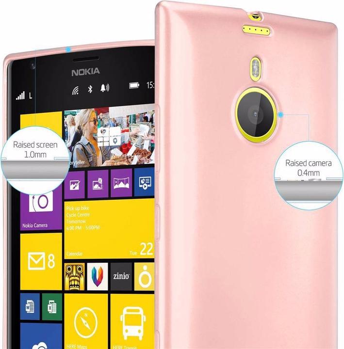 Actual product image Cadorabo TPU Matt Metallic Cover (Nokia Lumia 1520)