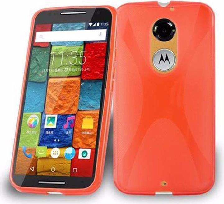Actual product image Cadorabo TPU X-Line Cover (Motorola Moto G (3rd gen.))