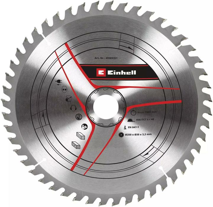 Einhell Circular saw blade 250 x 30 x 3.2 Z48