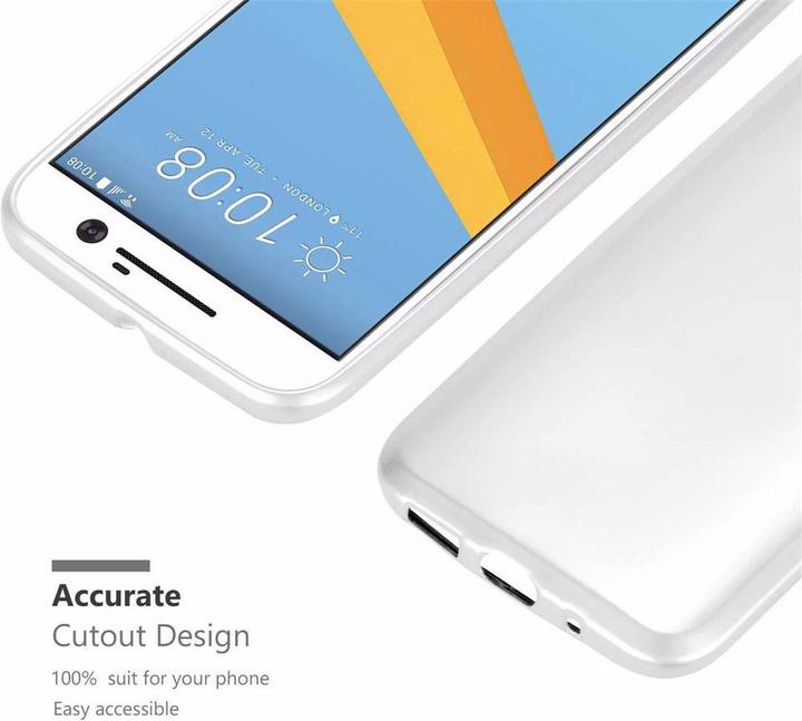 Actual product image Cadorabo TPU Matt Metallic Cover (HTC One 10)