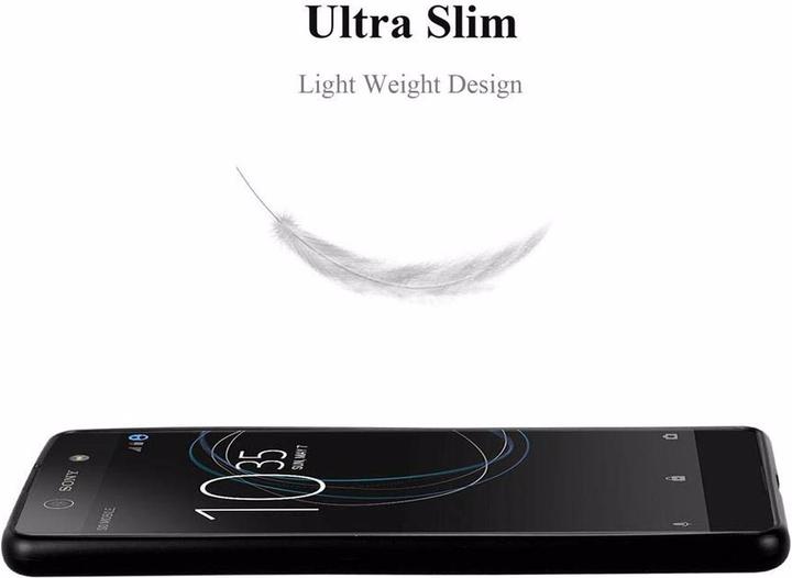 Actual product image Cadorabo TPU Matt Metallic Cover (Sony Xperia XA)