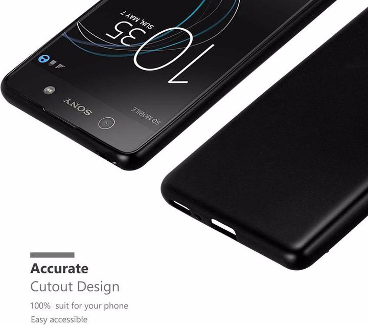 Actual product image Cadorabo TPU Matt Metallic Cover (Sony Xperia XA)
