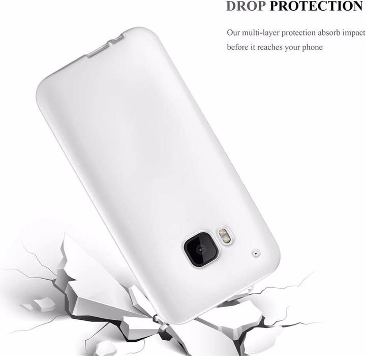 Actual product image Cadorabo TPU Matt Metallic Cover (HTC One M9)