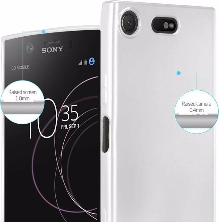Actual product image Cadorabo TPU Matt Metallic Cover (Sony Xperia XZ1 Compact)