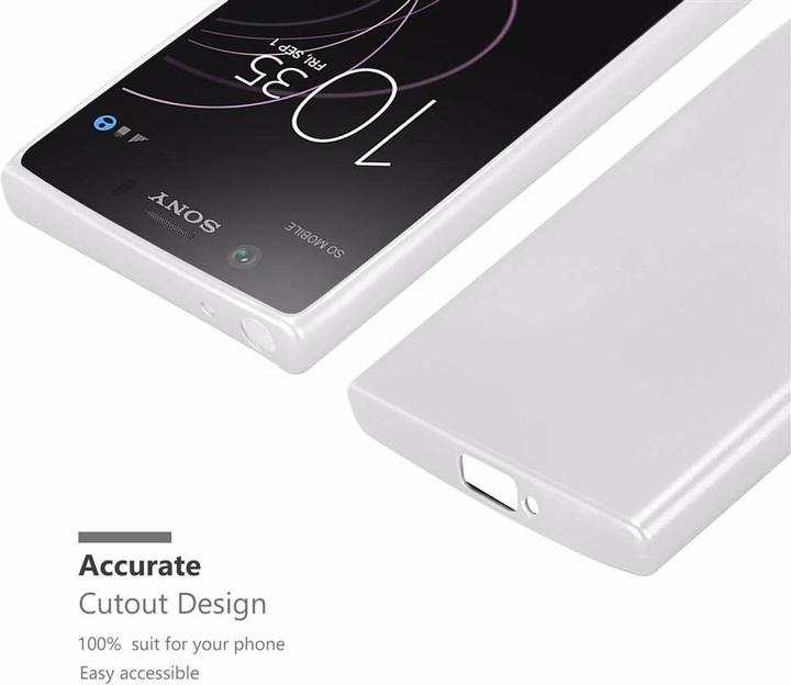 Actual product image Cadorabo TPU Matt Metallic Cover (Sony Xperia XZ1 Compact)