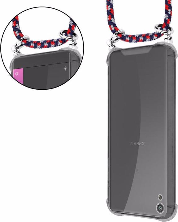 Produktbild Cadorabo TPU Handy Kette SILBER Cover
