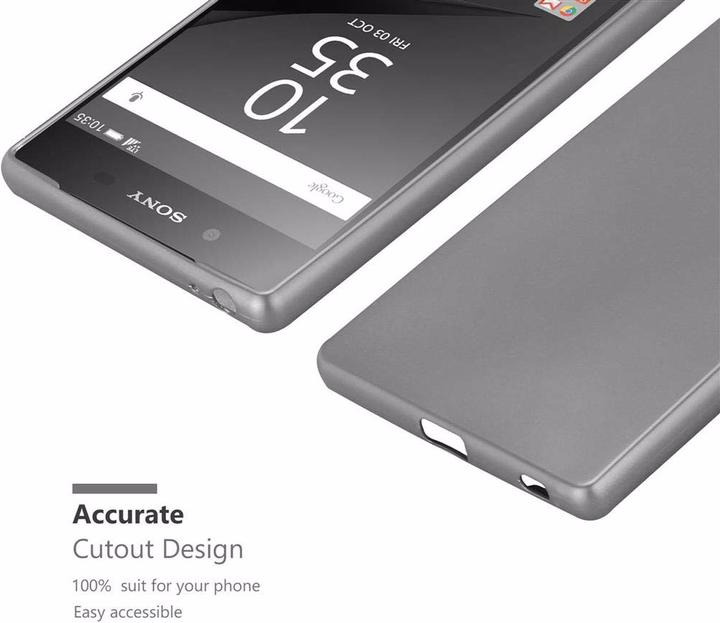Actual product image Cadorabo TPU Matt Metallic Cover (Sony Xperia Z5 Premium)