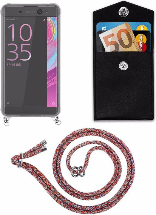 Produktbild Cadorabo TPU Handy Kette SILBER Cover