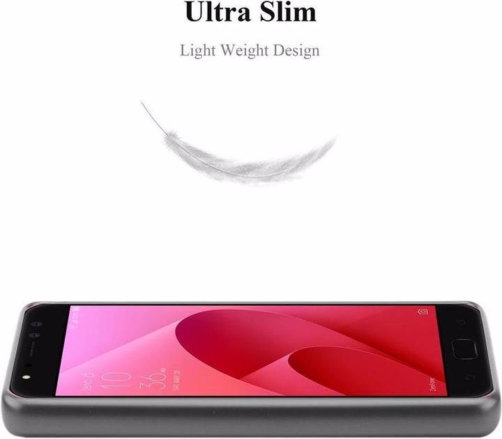 Actual product image Cadorabo TPU Matt Metallic Cover (Asus Zenfone 4 Selfie Pro)