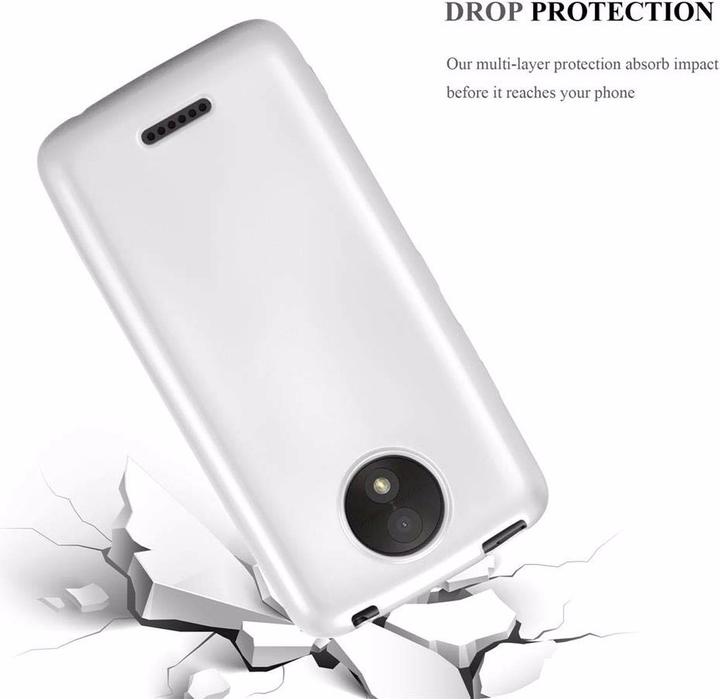 Image du produit Cadorabo Couverture métallique mate TPU (Motorola Moto C Plus)