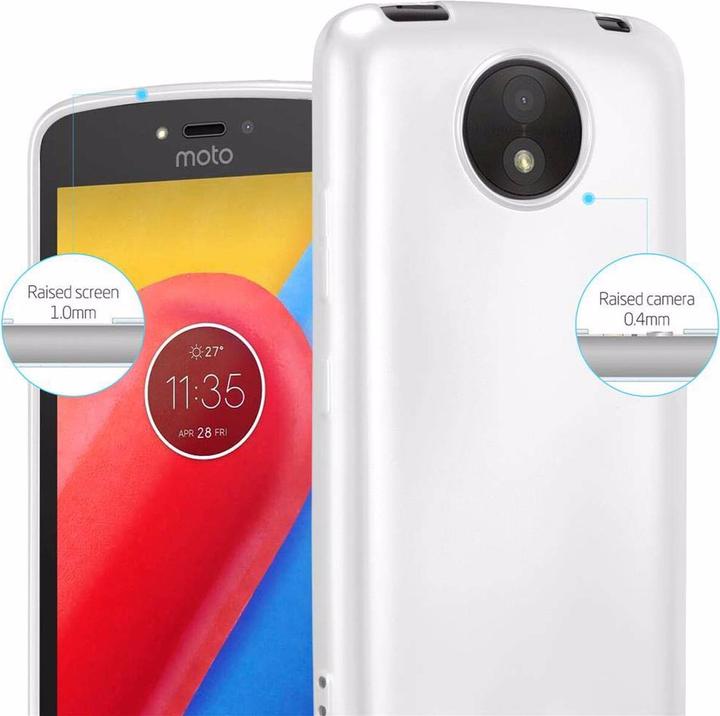 Image du produit Cadorabo Couverture métallique mate TPU (Motorola Moto C Plus)
