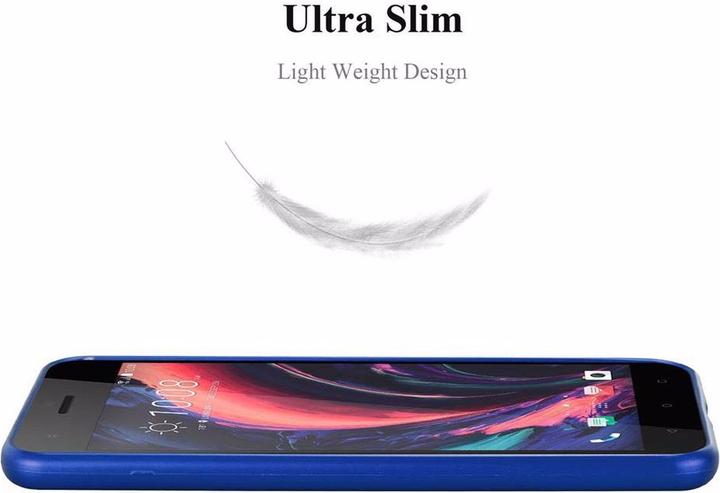 Actual product image Cadorabo TPU Matt Metallic Cover (HTC Desire 10 Pro)