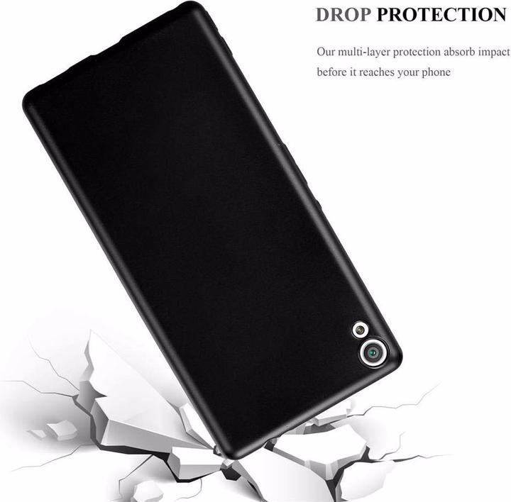Actual product image Cadorabo TPU Matt Metallic Cover (Sony Xperia XA Ultra)