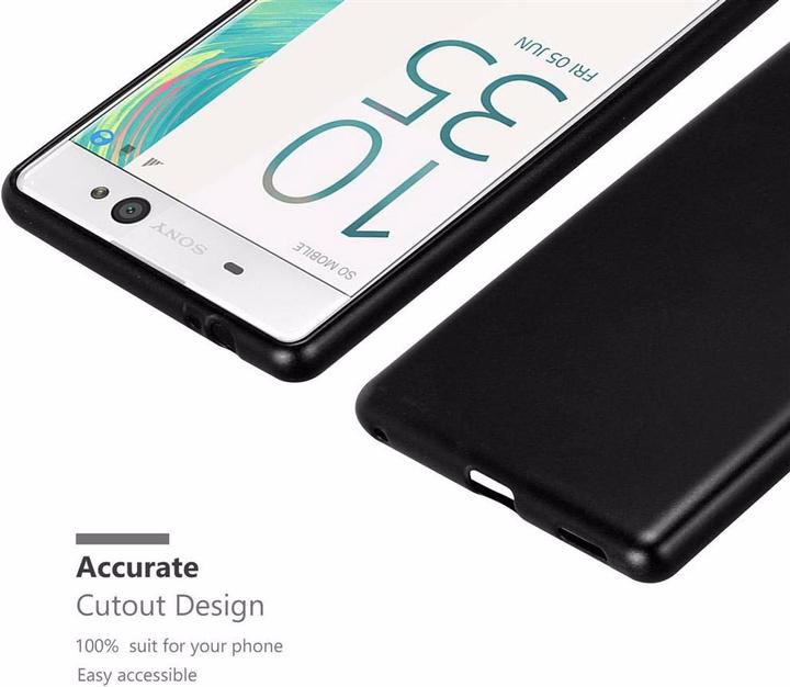 Actual product image Cadorabo TPU Matt Metallic Cover (Sony Xperia XA Ultra)