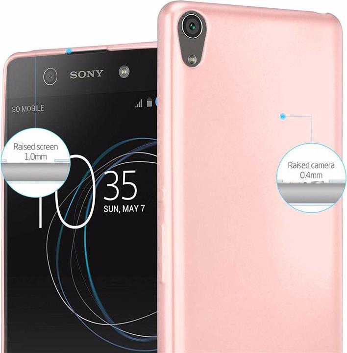 Image du produit Cadorabo Couverture métallique mate TPU (Sony Xperia XA)