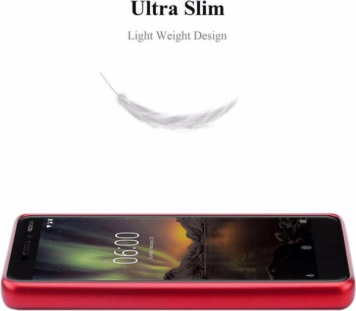 Actual product image Cadorabo TPU Matt Metallic Cover (Nokia 6.1)