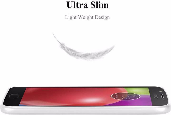 Actual product image Cadorabo TPU Matt Metallic Cover (Motorola Moto E4)