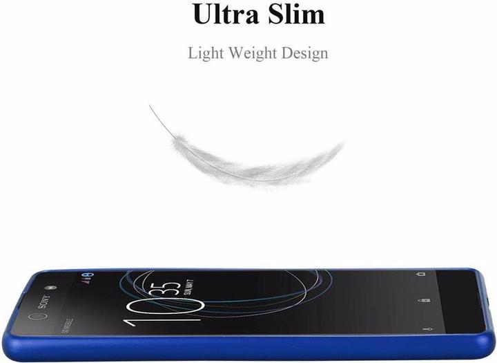 Actual product image Cadorabo TPU Matt Metallic Cover (Sony Xperia XA)