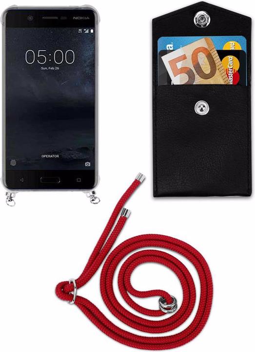 Produktbild Cadorabo TPU Handy Kette SILBER Cover