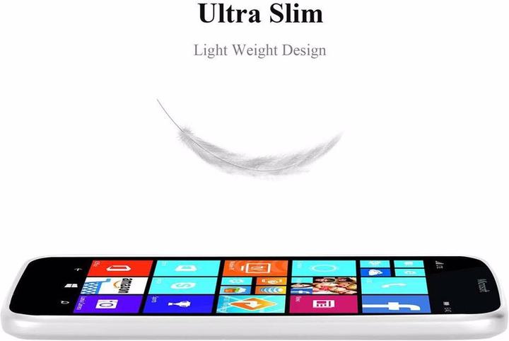 Image du produit Cadorabo Couverture métallique mate TPU (Microsoft Lumia 640 XL)