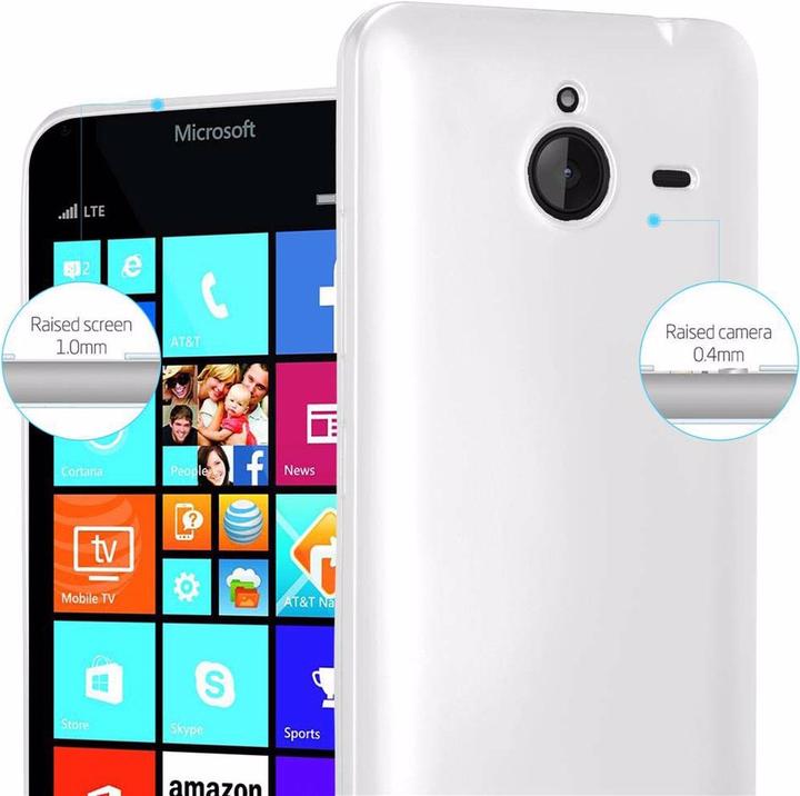 Image du produit Cadorabo Couverture métallique mate TPU (Microsoft Lumia 640 XL)