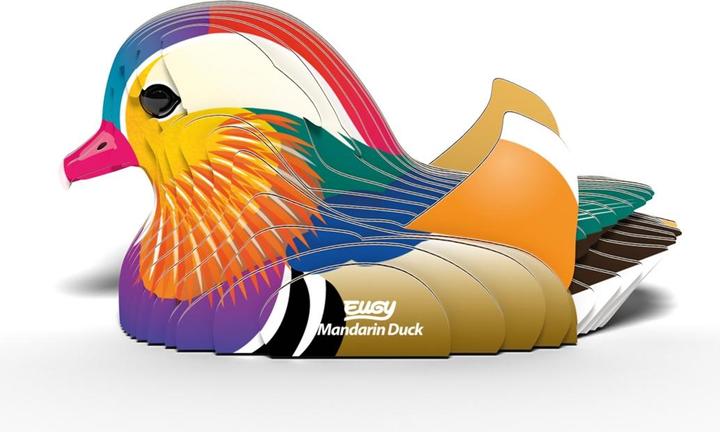 Actual product image Eugy 3D Mandarin duck craft set (MQ6)